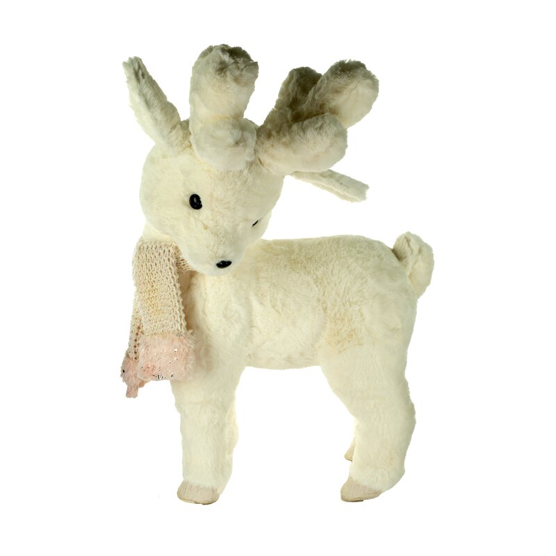 keel toys reindeer with scarf